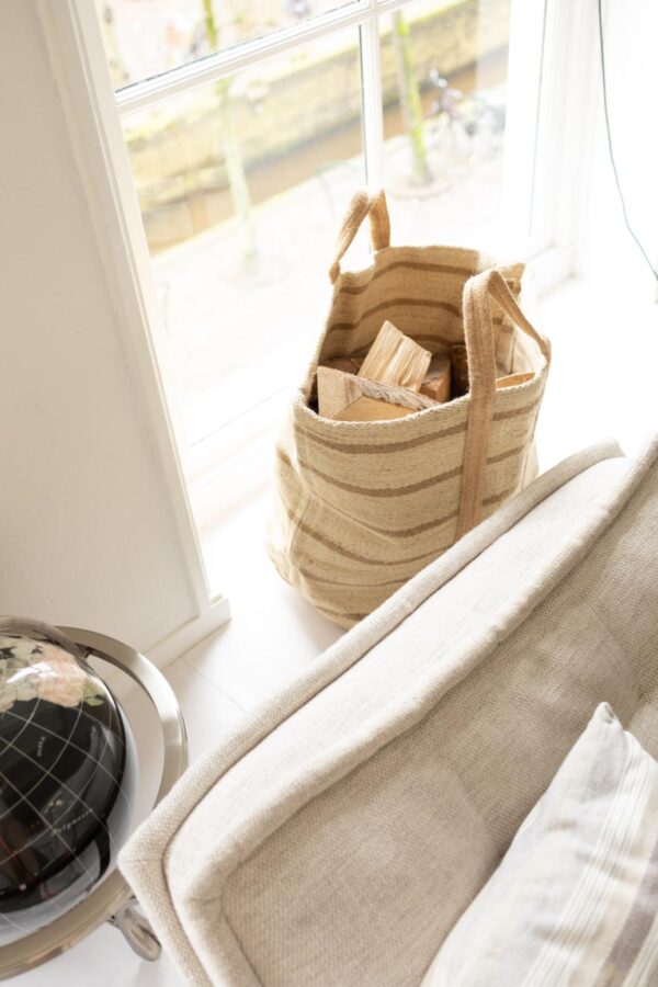 Jute Mand XL Lynn Beige
