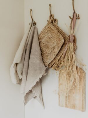 Jute Pannenlap Naturel